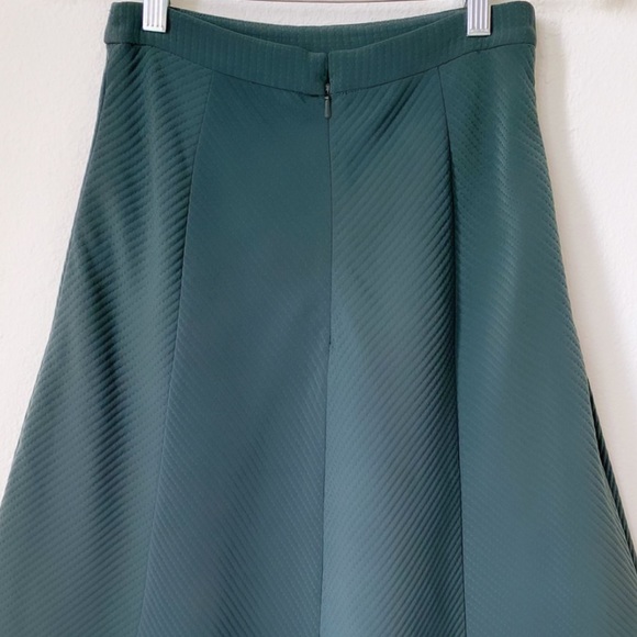 REISS Dark Green Midi Skirt - Size 0 - Picture 6 of 12